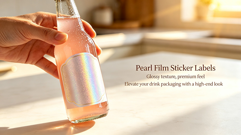 Pearl Film Sticker Labels